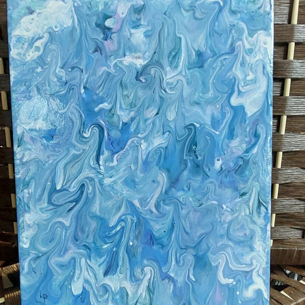 Dutch Pour Paintings - 8 x12